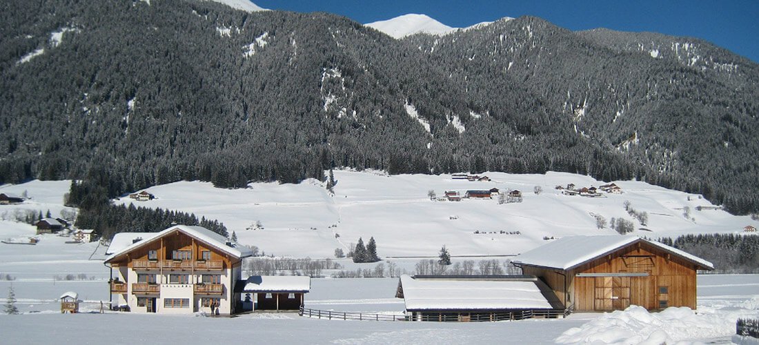 Vacanze invernali in Val Pusteria al maso Untersieglerhof